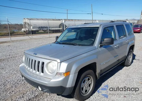 2012 Jeep Patriot Sport from USA, damaged, VIN 1C4NJRBB7CD613221